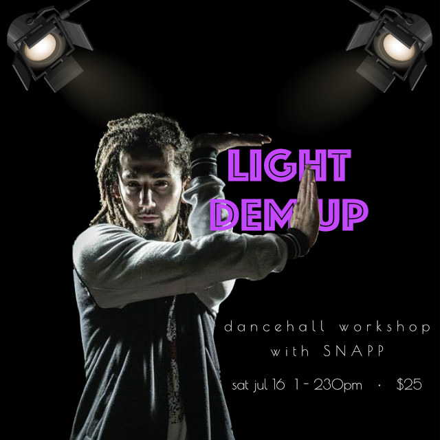dancehall classes vancouver with SNAPP