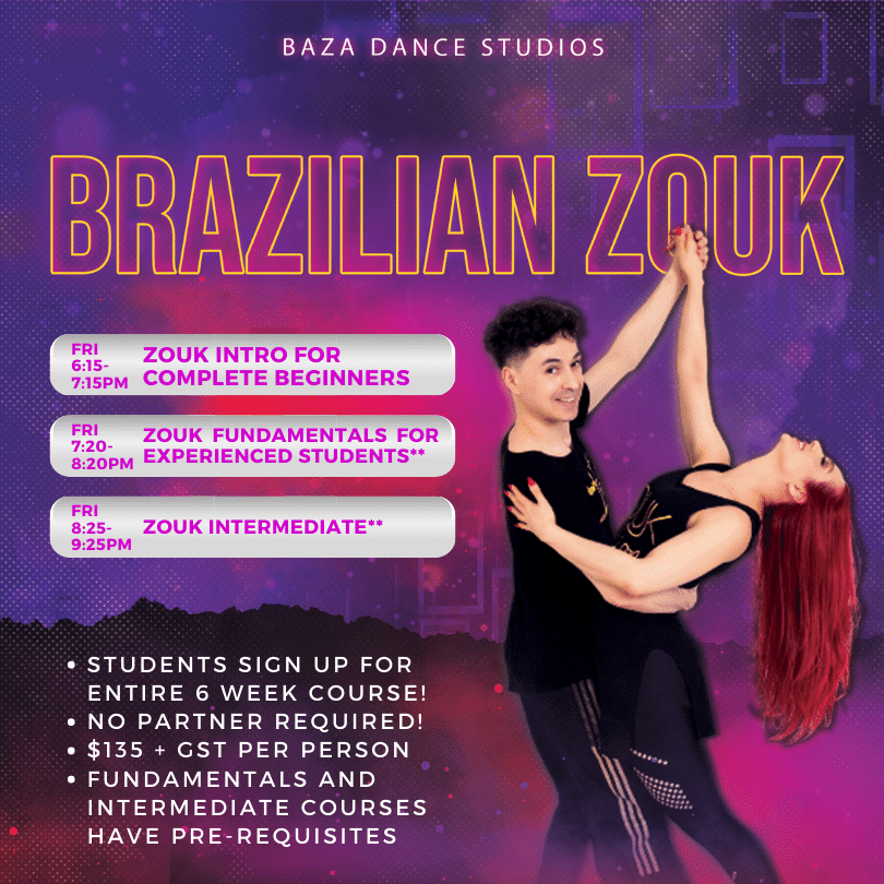 Brazilian zouk dance classes vancouver