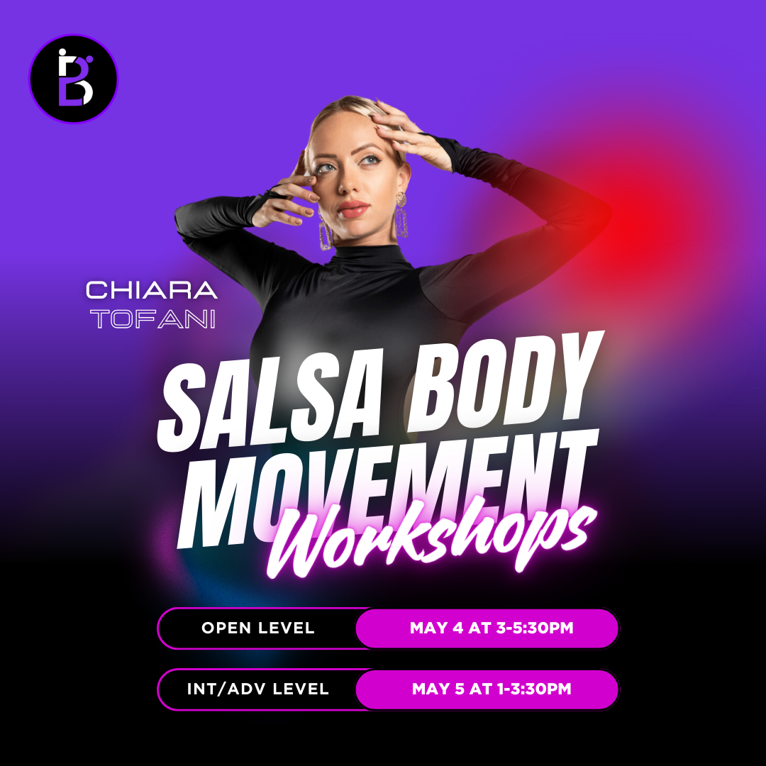 Salsa Body Movement Workshops with Chiara Tofani